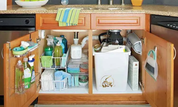 طراحی کابینت زیر سینک